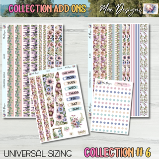 Add On Collection Stickers      Collection # 6