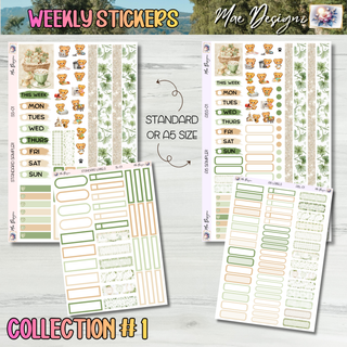 Weekly Stickers      Collection # 1