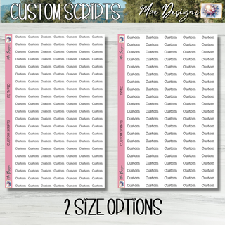 TYPED    Custom Scripts