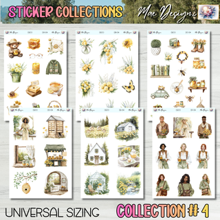 Deco Collection Stickers      Collection # 4