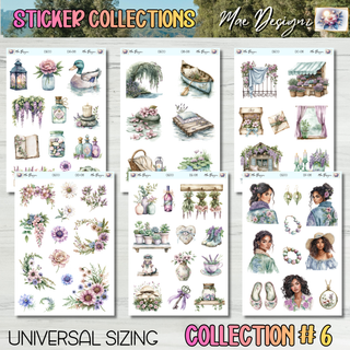 Deco Collection Stickers      Collection # 6