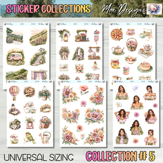 Deco Collection Stickers      Collection # 5
