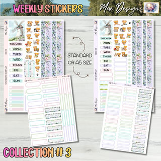 Weekly Stickers      Collection # 3