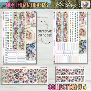 Monthly Stickers    Collection # 6