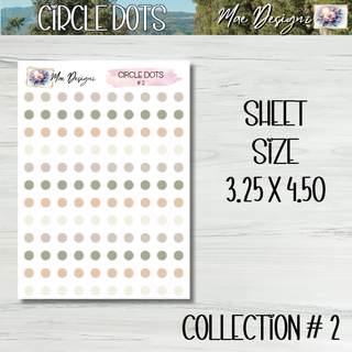 Circle Dots      Collection # 2