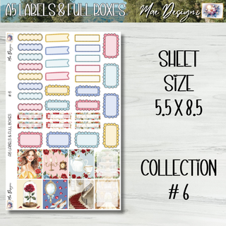 A5 Labels & Full Boxes     Collection # 6