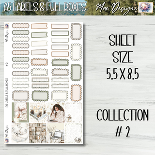 A5 Labels & Full Boxes     Collection # 2