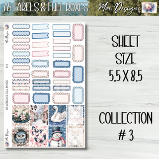 A5 Labels & Full Boxes     Collection # 3