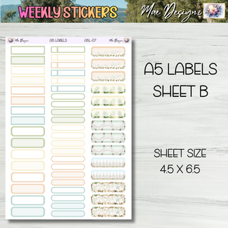 Weekly Stickers      Collection # 7