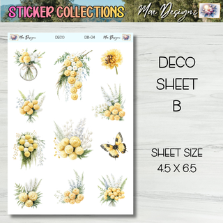 Deco Collection Stickers      Collection # 4