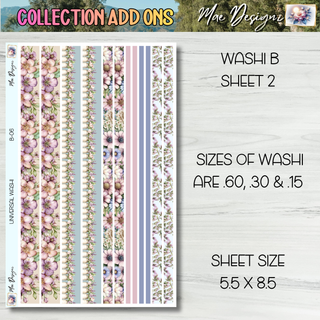 Add On Collection Stickers      Collection # 6