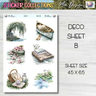 Deco Collection Stickers      Collection # 6
