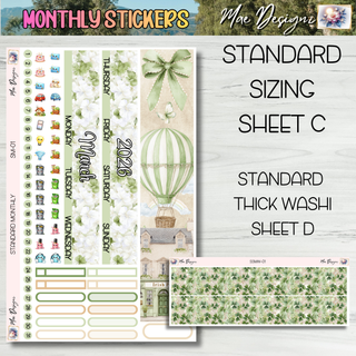 Monthly Stickers    Collection # 1