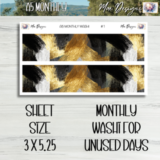 A5 Monthly     Collection # 1