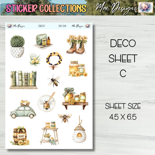 Deco Collection Stickers      Collection # 4