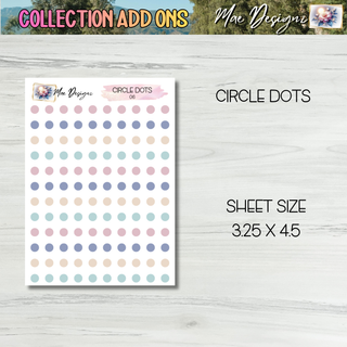 Add On Collection Stickers      Collection # 6