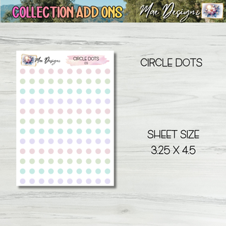 Add On Collection Stickers      Collection # 3