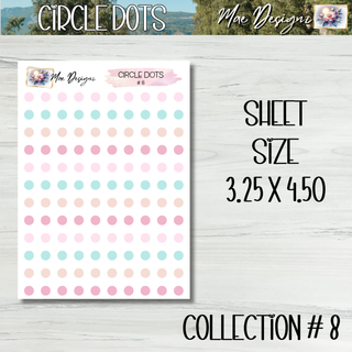 Circle Dots      Collection # 8