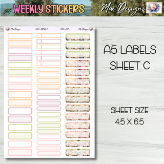 Weekly Stickers      Collection # 5