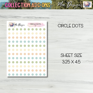 Add On Collection Stickers      Collection # 7