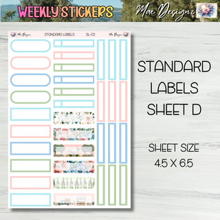 Weekly Stickers      Collection # 2