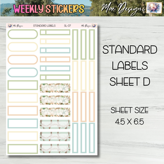 Weekly Stickers      Collection # 7