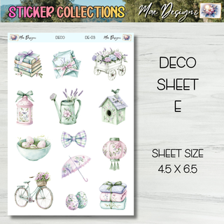 Deco Collection Stickers      Collection # 3