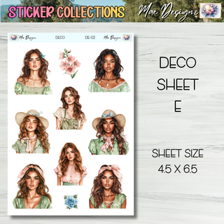 Deco Collection Stickers      Collection # 2