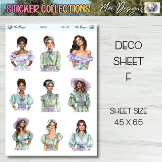Deco Collection Stickers      Collection # 3