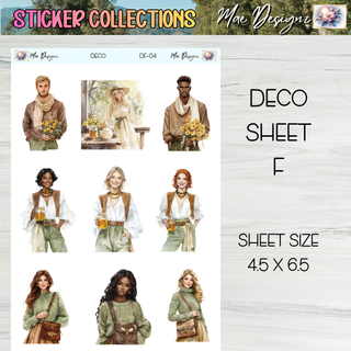 Deco Collection Stickers      Collection # 4